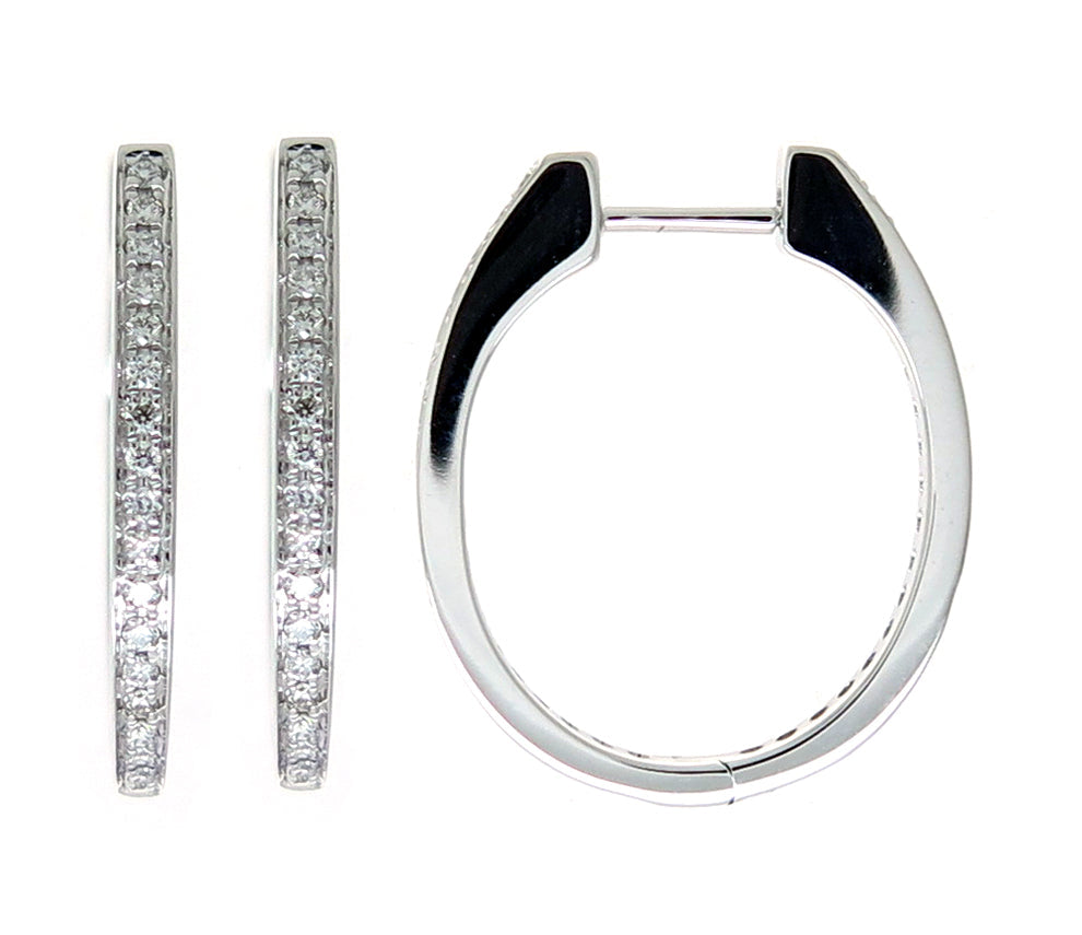 18KW DIAMOND  CLOSEOUT EARS