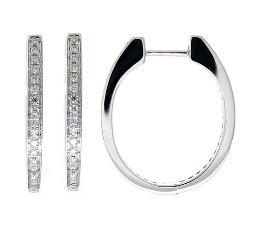 18KW DIAMOND  CLOSEOUT EARS