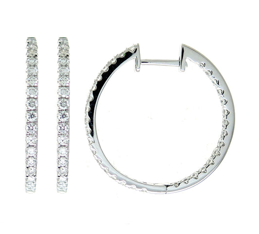 18KW DIAMOND  CLOSEOUT EARS