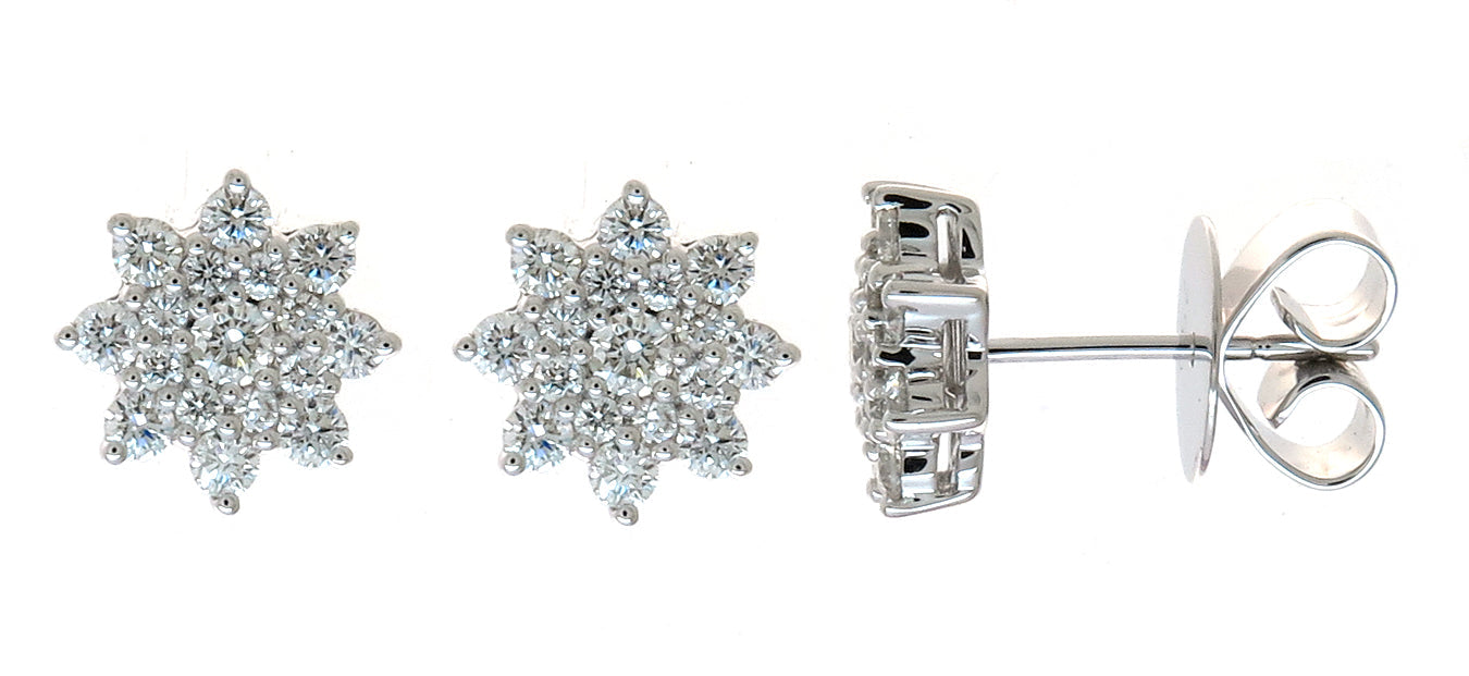 18KW DIAMOND  CLOSEOUT EARS