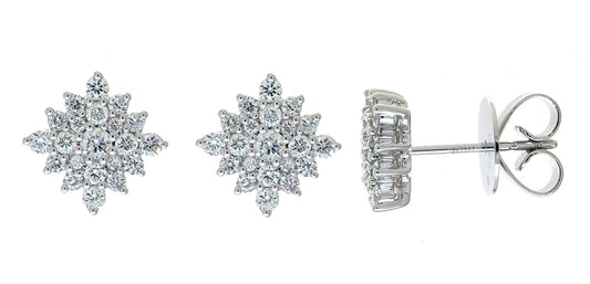 18KW DIAMOND  CLOSEOUT EARS