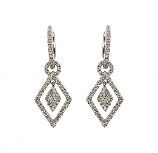 18KY DIAMOND  CLOSEOUT EARS