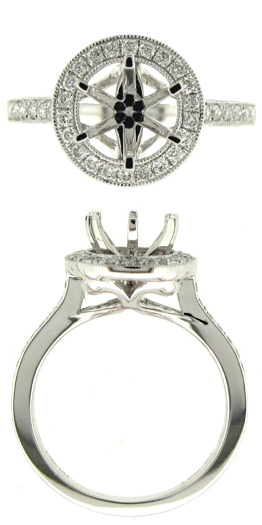 18KW DIAMOND  CLOSEOUT RING
