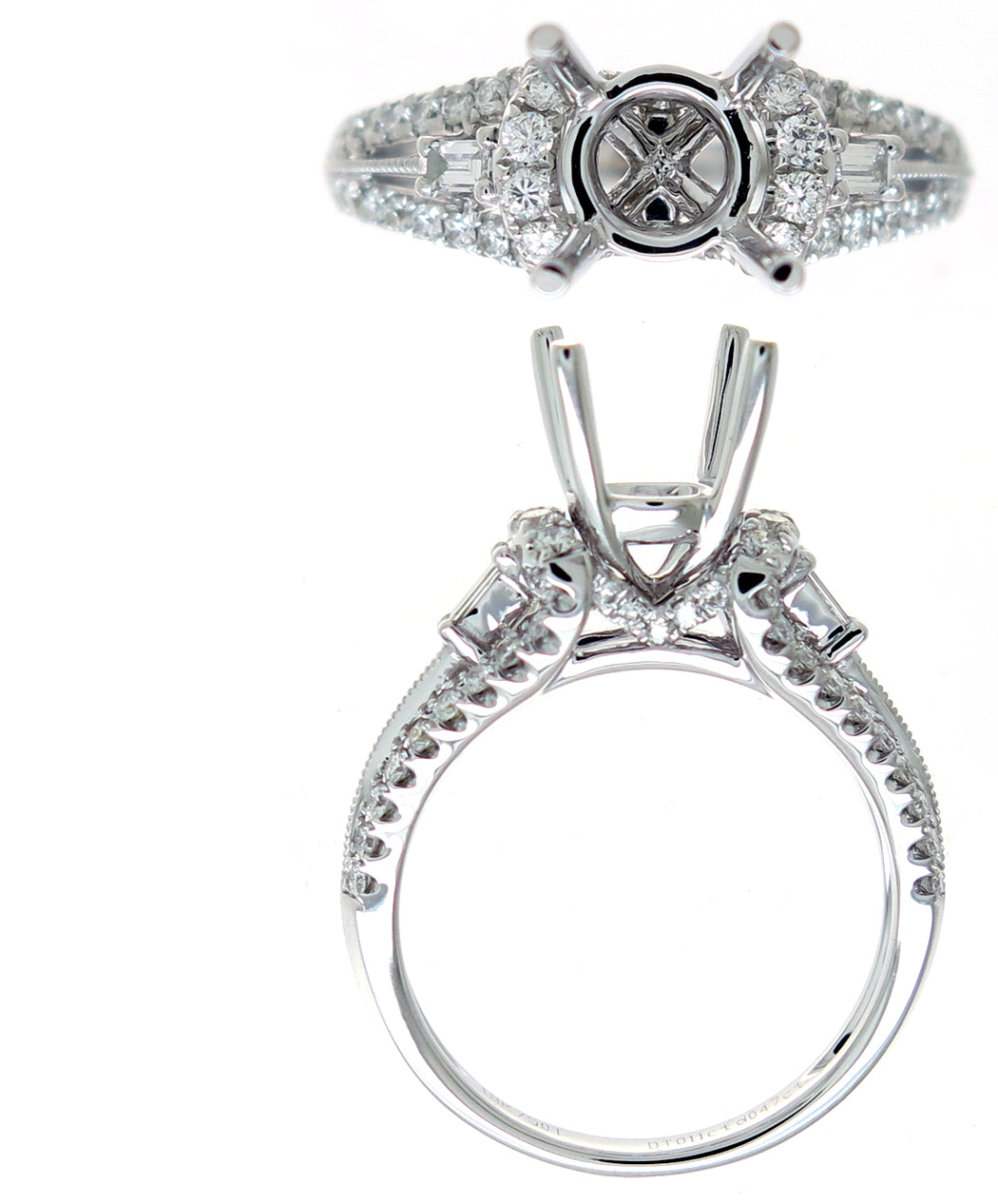 18KW DIAMOND  CLOSEOUT RING