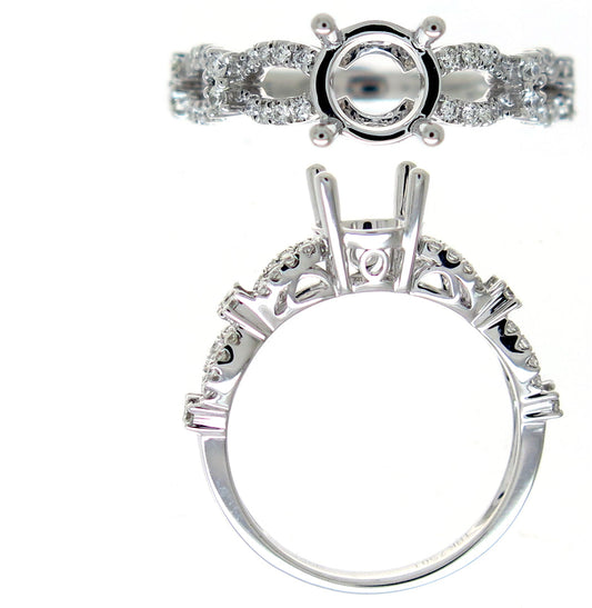 18KW DIAMOND  CLOSEOUT RING