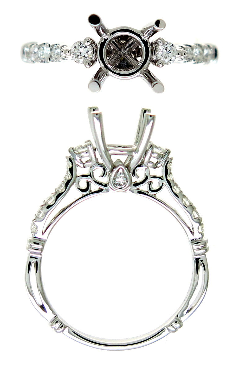 18KW DIAMOND  CLOSEOUT RING