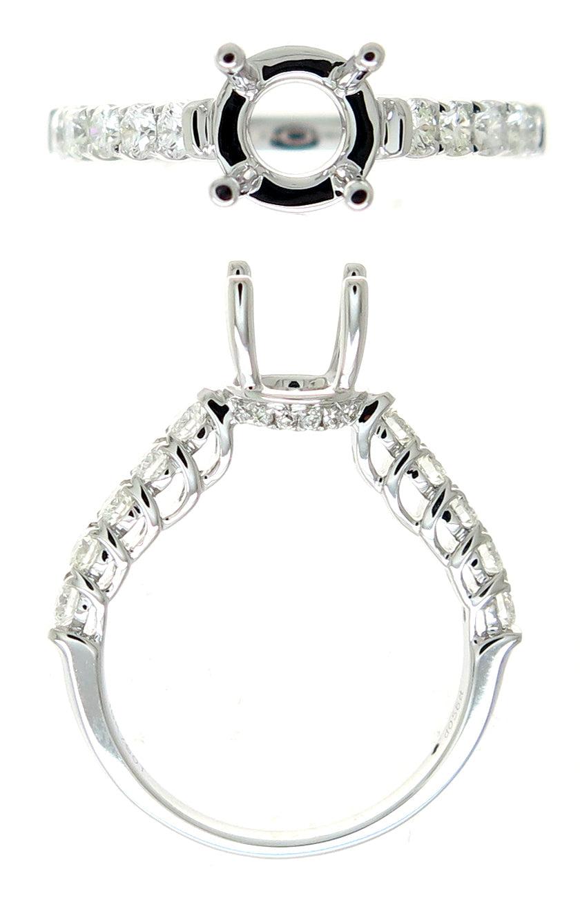 18KW DIAMOND  CLOSEOUT RING