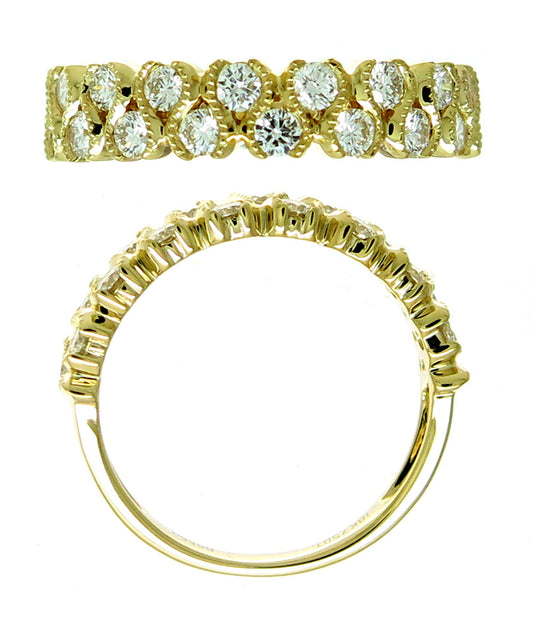 18KY DIAMOND  CLOSEOUT RING