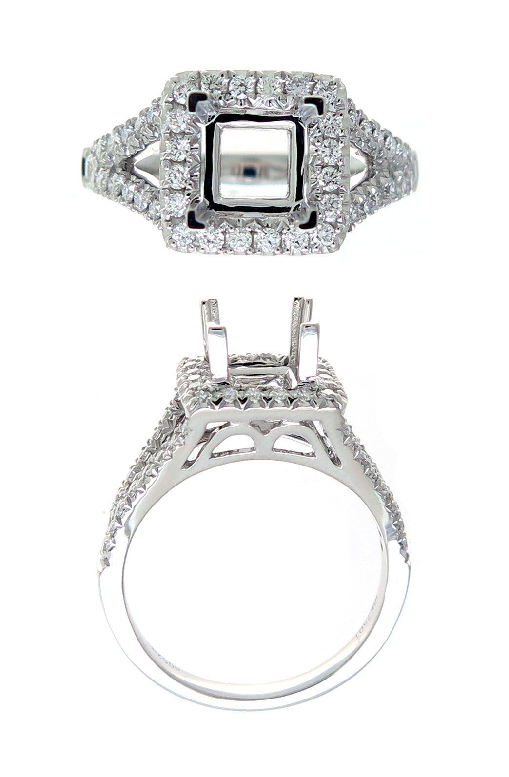 18KW DIAMOND  CLOSEOUT RING