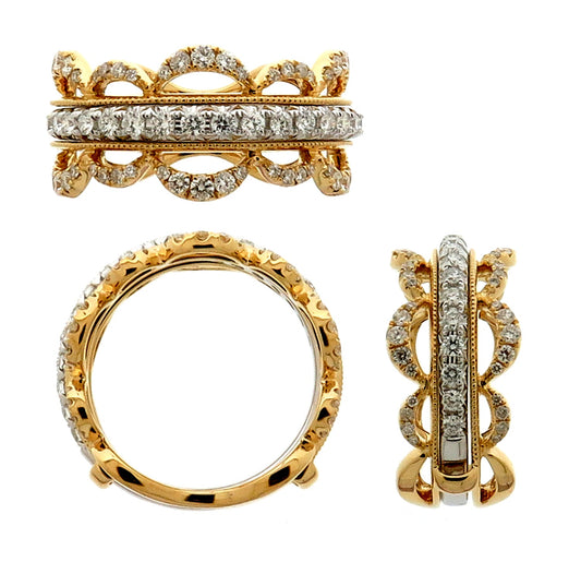 18KWY DIAMOND  CLOSEOUT RING