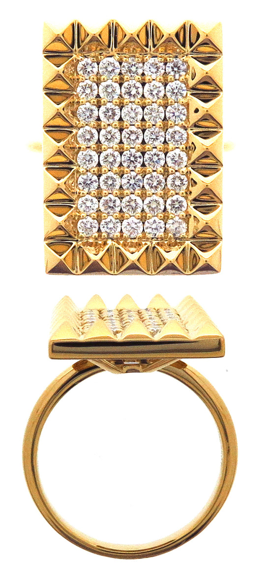 18KY DIAMOND  CLOSEOUT RING