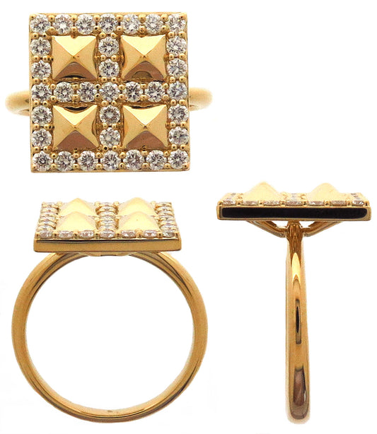 18KY DIAMOND  CLOSEOUT RING