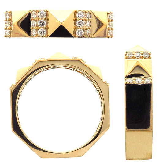 18KY DIAMOND  CLOSEOUT RING