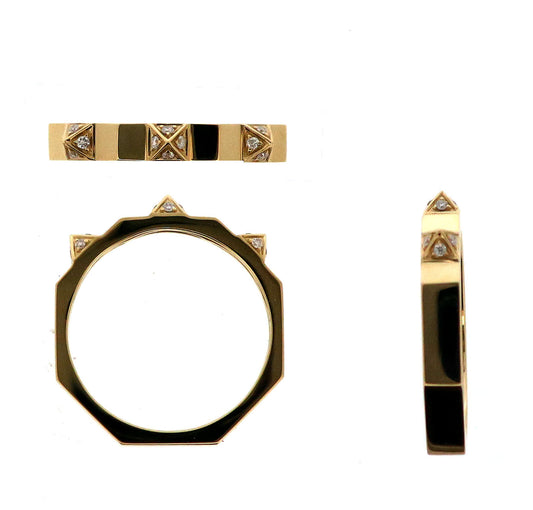 18KY DIAMOND  CLOSEOUT RING
