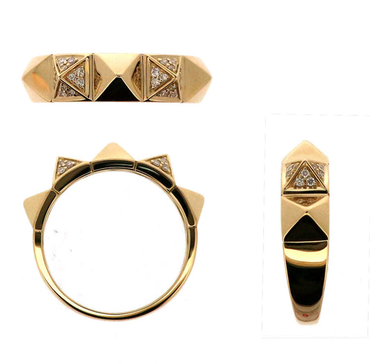 18KY DIAMOND  CLOSEOUT RING