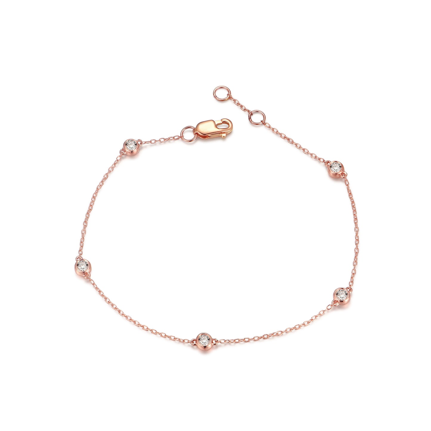 14KY DIAMOND BEZEL SET D.B.Y. BRAC