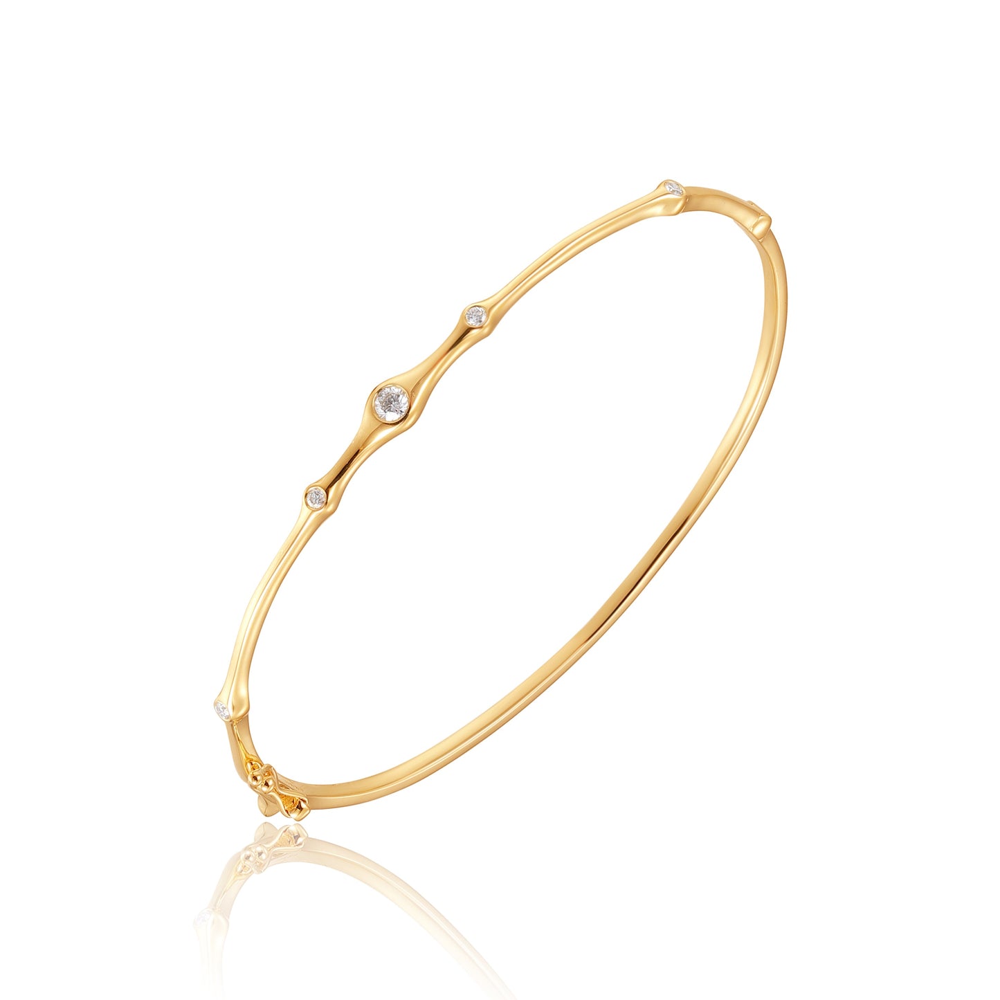 W/g bezel bangle brace_5RD=min.19tw