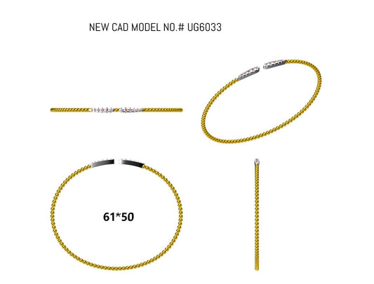 14KW DIAMOND FLEX BANGLE BRAC