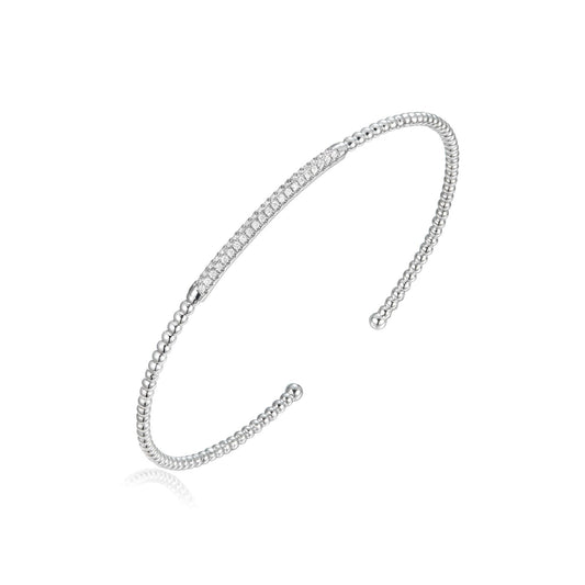 14KY DIAMOND PAVE FLEX BRAC