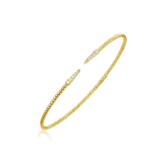 14KY DIAMOND PAVE FLEX BRAC