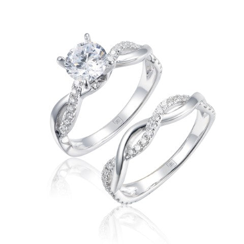 W/G Twist Wedding Set 54D=Min .48TW
