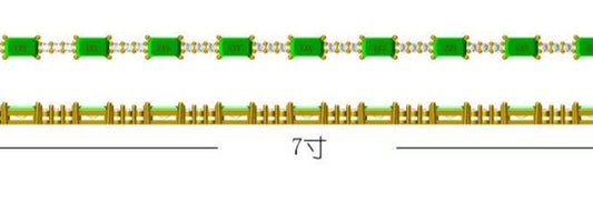14KW PREC COLOR 4  PRONG LINE BRAC