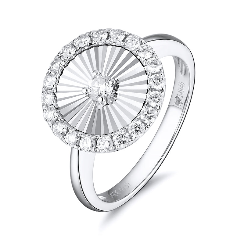 W/G 14mm Round Miracle Ring 21D=.49TW
