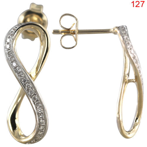 14KY DIAMOND EARRING