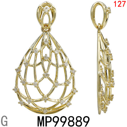 14KY DIAMOND PENDANT